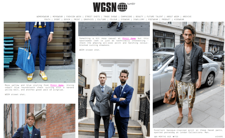Arise Rob Soar WGSN Street Style